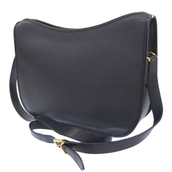 GUCCI Black Leather Shoulder Bag - Picture 2 of 9